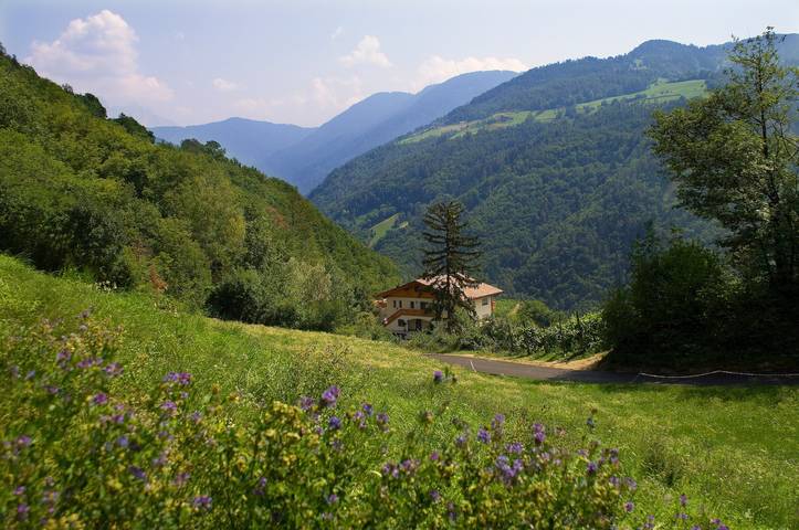 Appartamento intero, Appartamento 'Prackfolerhof Berty Skuber' con vista sulle montagne, terrazza in comune e Wi-Fi in Aica di Sopra, Fiè allo Sciliar