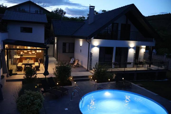 Villa for 11 people, with Balcony and Terrace as well as Yard and Pool in Bulgaria