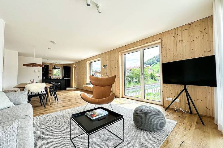 Bauernhof für 8 Personen, mit Balkon in Oberstaufen