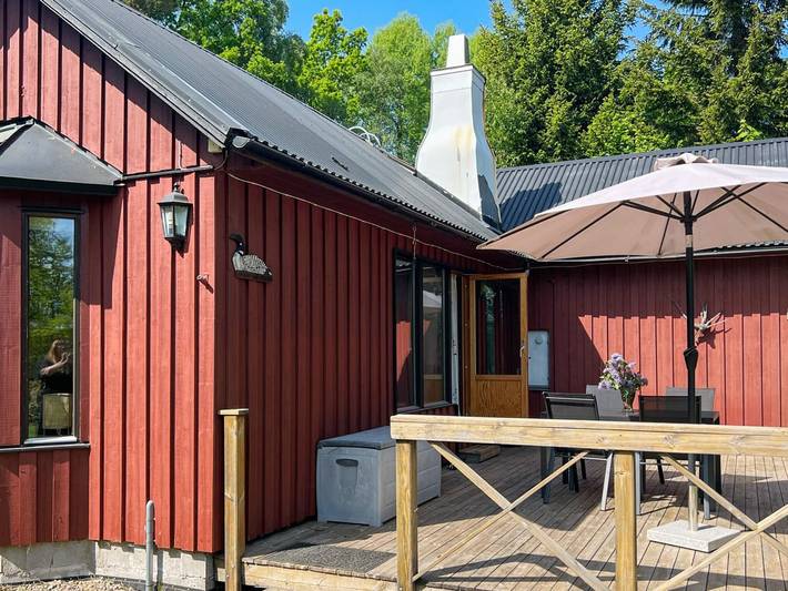 Ferienhaus für 4 Personen, mit Balkon und Garten am Bolmen - 2