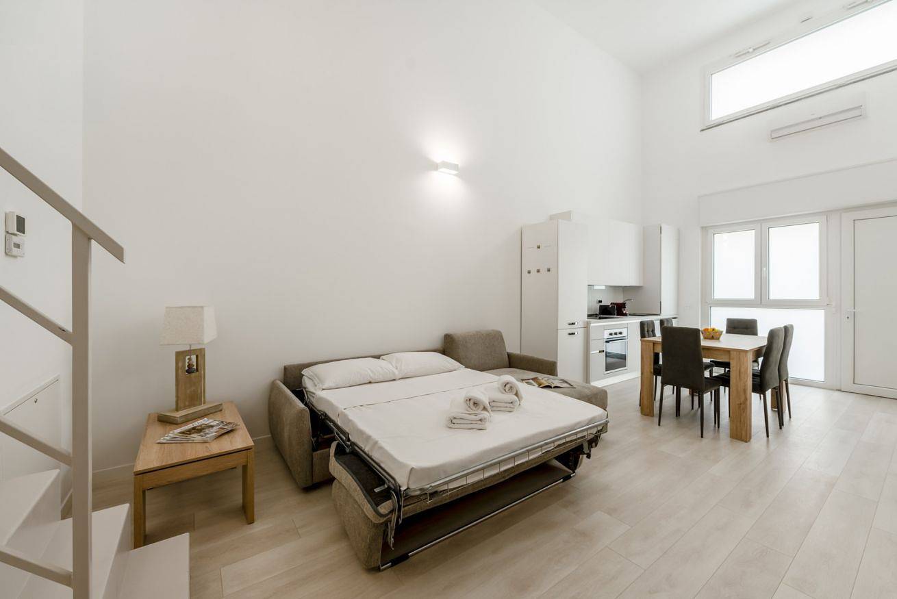 Ganze Wohnung, [Free Parking-1 Min Metro]Silenzioso Loft 2 camere in Mailand, Mailand Provinz