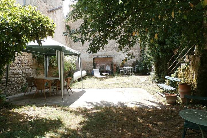 Appartement de vacances pour 7 personnes, avec jardin ainsi que sauna et terrasse