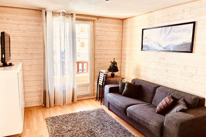 Gîte pour 4 personnes, avec Balcon dans Valberg (Niza)