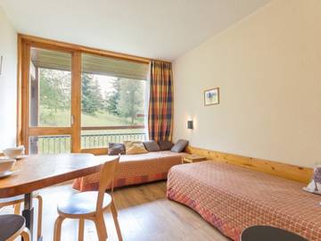 Gîte pour 4 personnes, avec terrasse dans Arc 1800