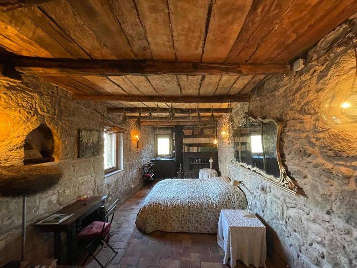 Gîte pour 2 personnes, avec terrasse et vue à Calcata