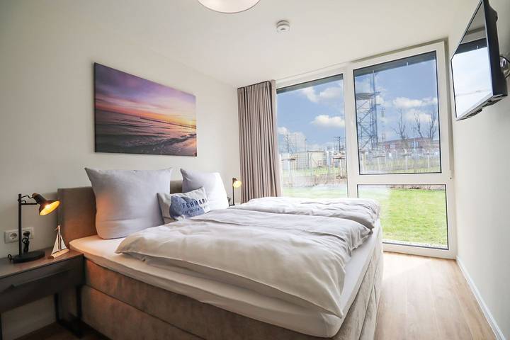 Ferienwohnung für 4 Personen, mit Sauna und Garten in Marienleuchte