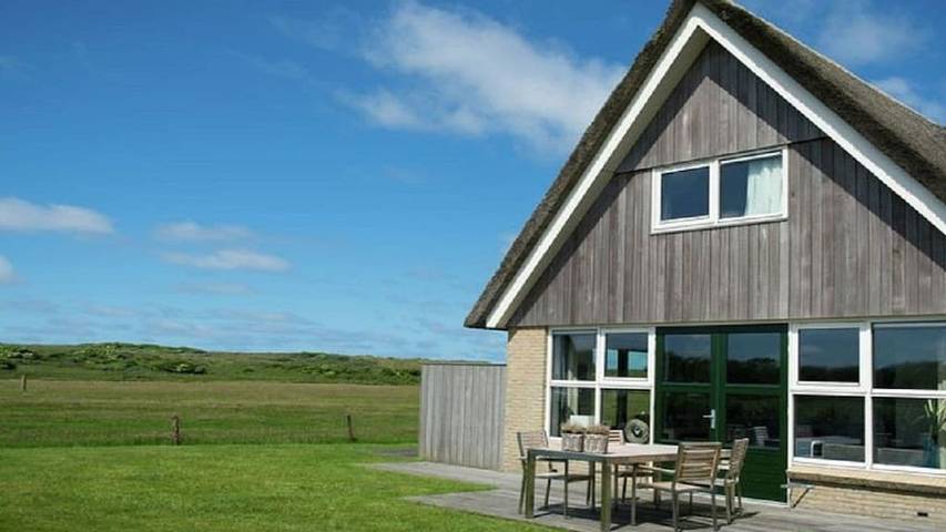 Vakantiehuis voor 6 personen, met terras op Ameland