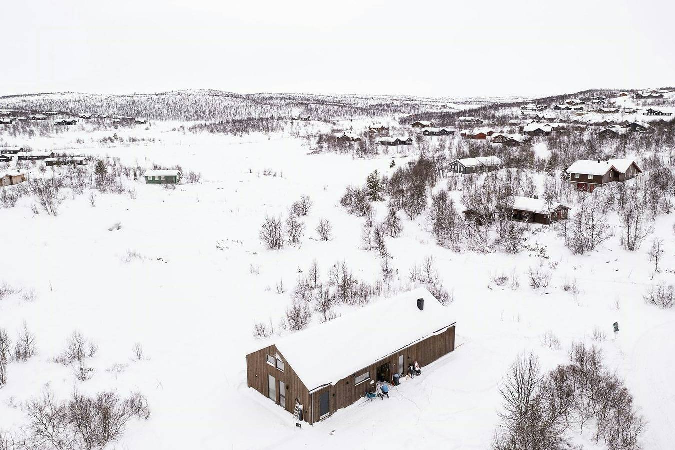Hyggelig Neo-hytte med ski in ski out i Geilo in Geilo, Hol