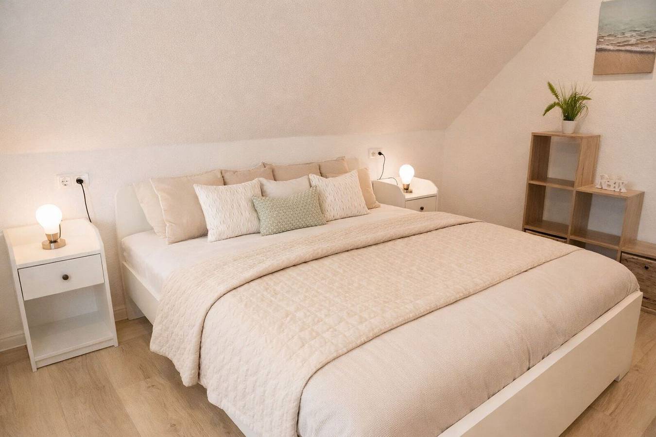 Ganze Wohnung, Ferienwohnung Borkum – Komfortable Auszeit in erster Reihe am Strand in Horumersiel, Wangerland