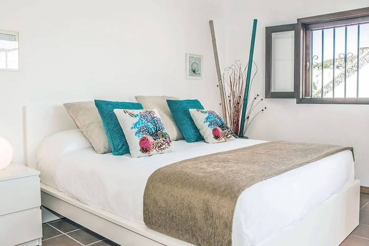 Villa Mirador de Palm-Mar, Außen-Jacuzzi und ein herrlicher Blick auf das Meer in Playa de la Arenita (Arona), Arona