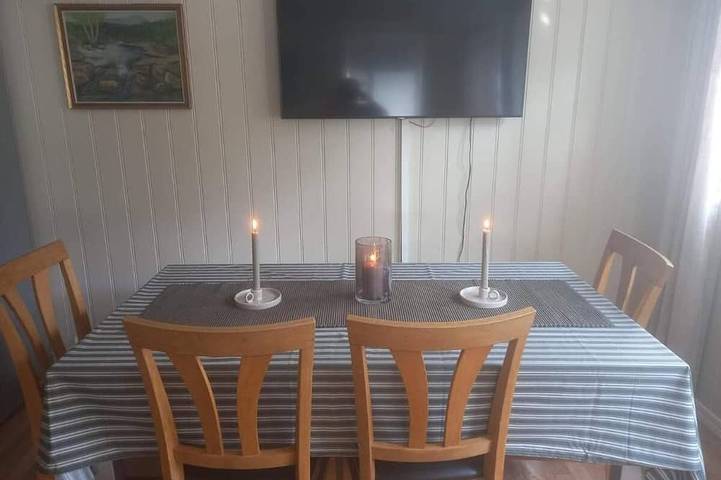 Ferienwohnung für 6 Personen, mit Balkon und Whirlpool sowie Garten und Sauna in Telemark