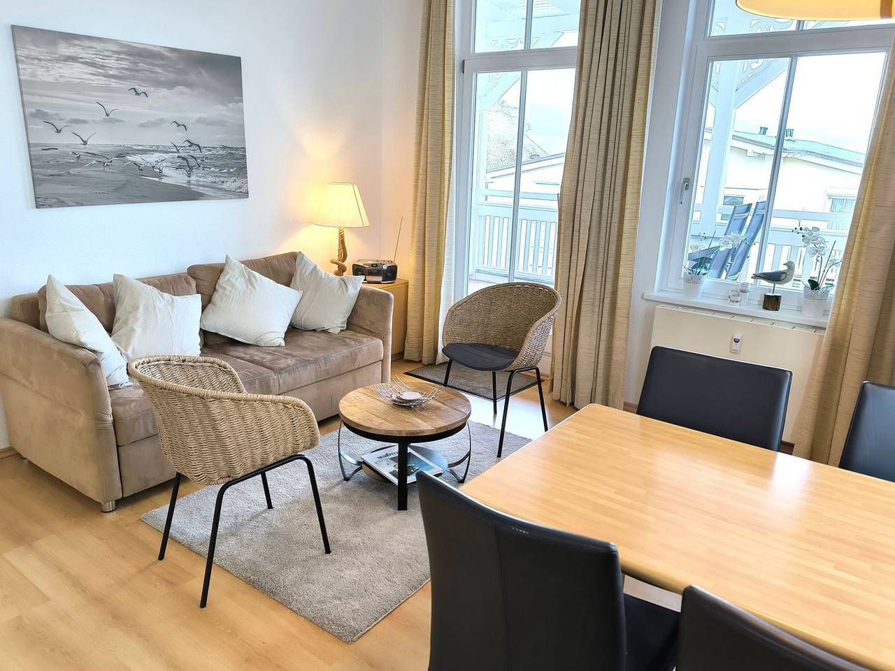 Appartement entier, Villa Heimkehr Wohnung 10 in Göhren, Région de Rügen