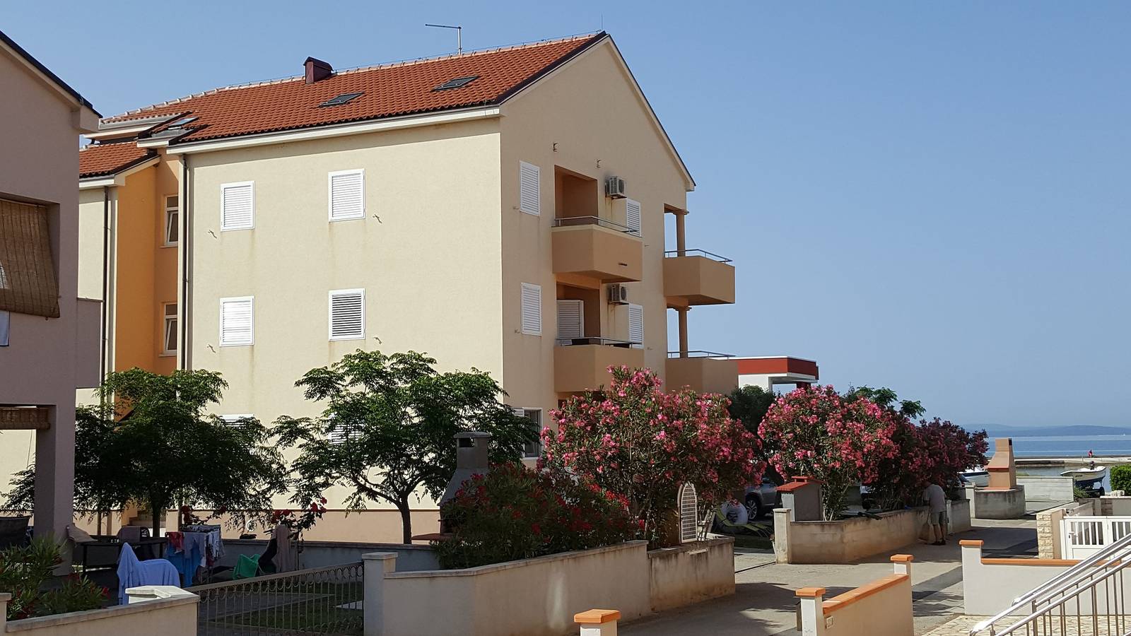 Entire apartment, Studio flat with balcony and sea view Privlaka (Zadar) As-14816-a in Privlaka, Zadar