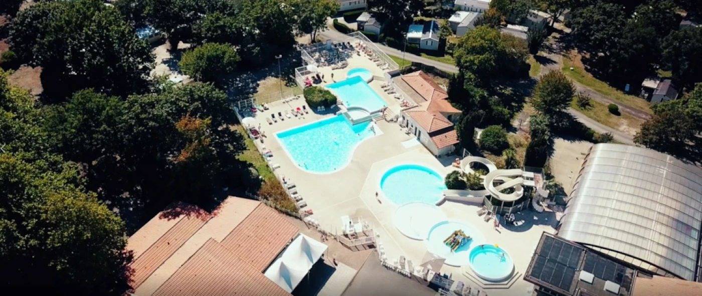 Zecamping 4 étoiles avec parc aquatique - sauna et hammam in Sanguinet, Côte d’Argent