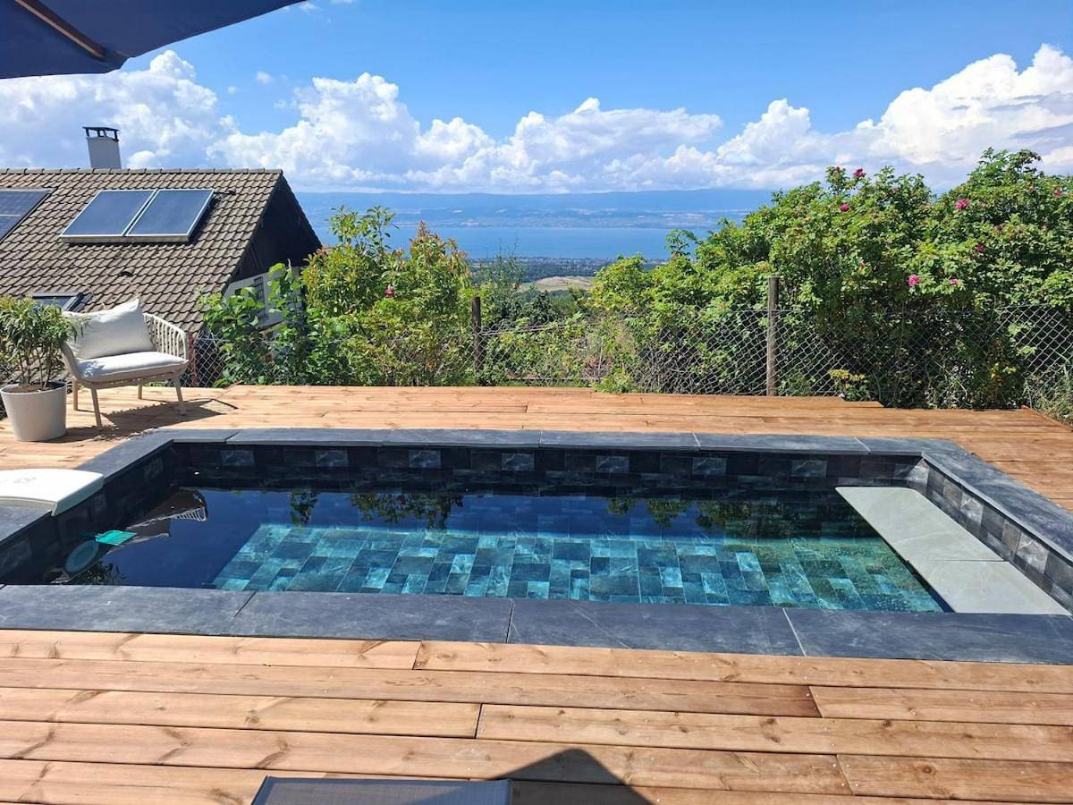 Appartement entier, Appartement vue exceptionnelle et piscine in Orcier, Région de Thonon-les-Bains