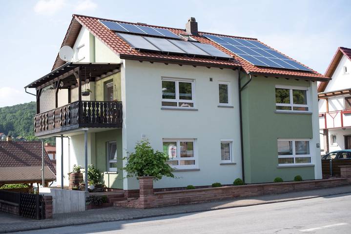 Ferienwohnung für 4 Personen, mit Balkon und Balkon/Terrasse in Main-Odenwald