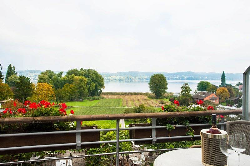 Insel-Hof Reichenau Hotel garni - St. Johann, Doppelzimmer mit Seeblick in Reichenau, Untersee