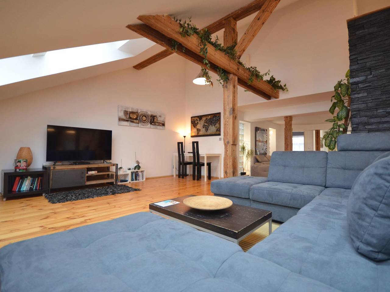 Geheel appartement, Wohnung "Attic Josefov" mit eigener Terrasse in Staré Město, Praag