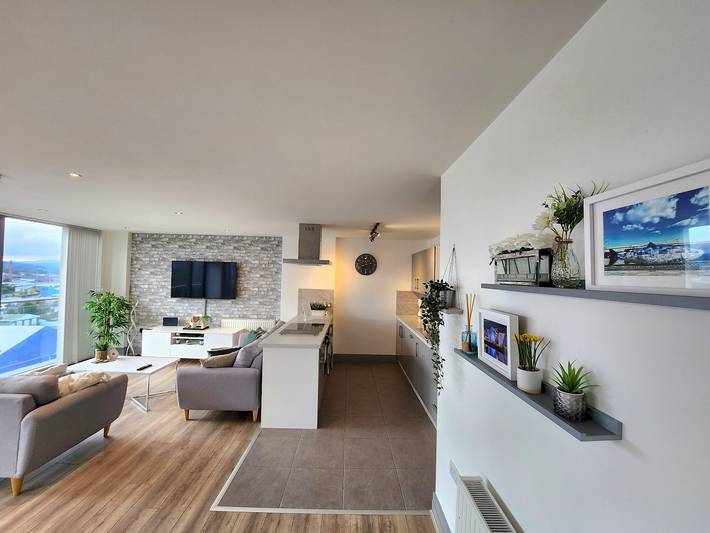Ganze Wohnung, Stunning Penthouse with Balcony | Sunset Views - Pass the Keys in Belfast, Grafschaft Antrim