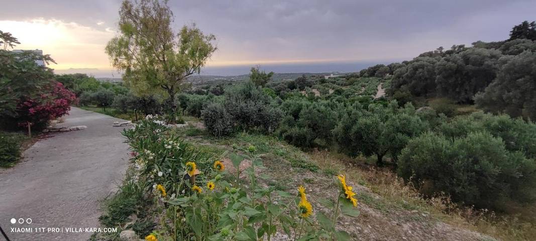 Chambre d’hôte pour 4 personnes, avec vue et jardin à Réthymnon