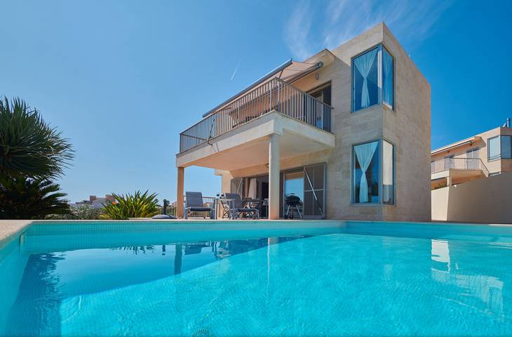 Ferienhaus für 6 Personen, mit Pool und Garten in Cala Murada - 2