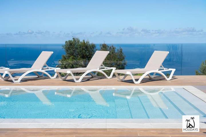 Chalet para 4 personas, con piscina además de vistas y terraza, Se admiten mascotas en Valle de la Orotava - 4