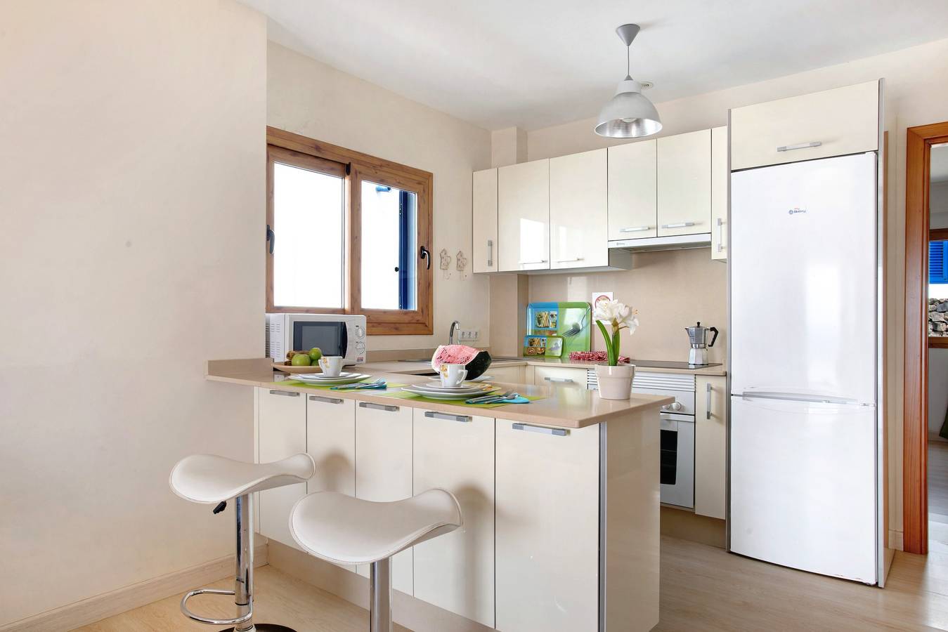 Casa de vacaciones "Casita Martina" con vistas al mar, Wi-Fi, aire acondicionado y terraza privada in Punta de las Mujeres, Haría