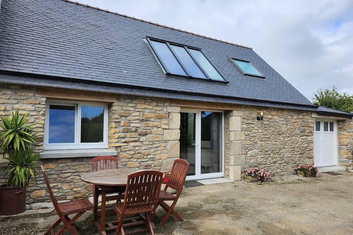 Maison de vacances pour 4 personnes, avec Jardin à Locmaria-Plouzané