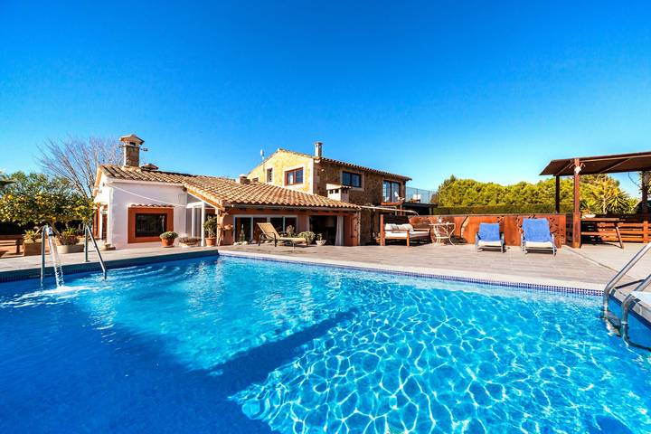 Ländlicher Charme Villa "Es Rafal Nostro 8" mit Pool in Felanitx, Mallorca Süden