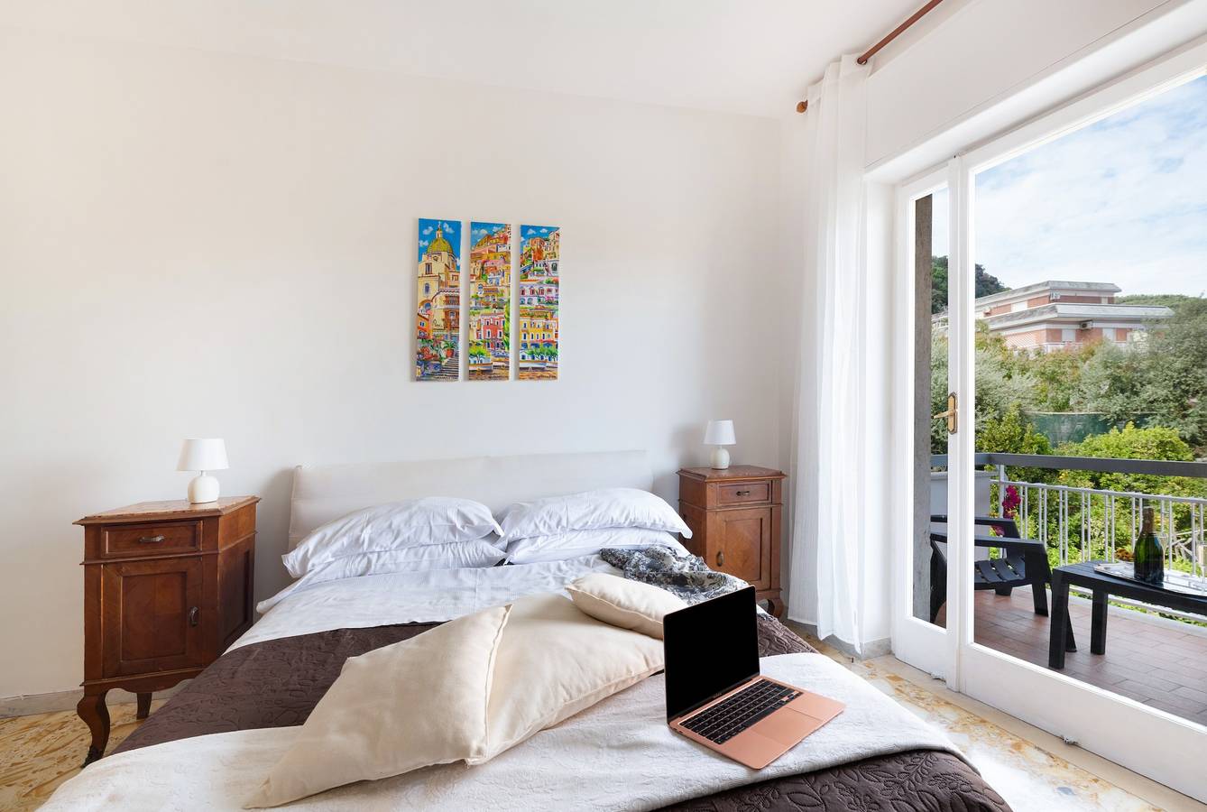 Casa vacanze 'Casa Mamma Margherita' con vista montagna, Wi-Fi e aria condizionata in Sorrento, Sorrento Coast