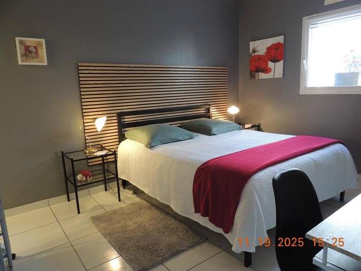 Chambre d’hôte pour 2 personnes, avec Terrasse
