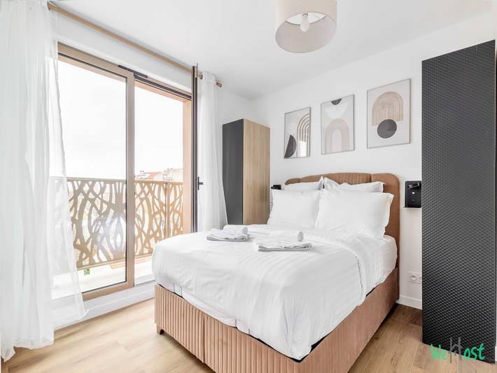 Ganze Wohnung, Angenehmes Apt. mit Balkon-6P-In der Nähe von Disney/Paris in Champigny-sur-Marne, Val-de-Marne
