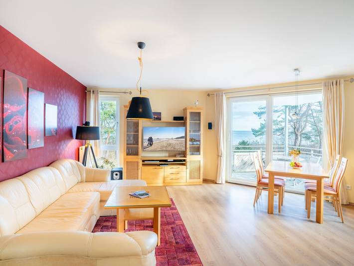 Ferienwohnung für 4 Personen, mit Balkon, mit Haustier im Stettiner Haff - 3