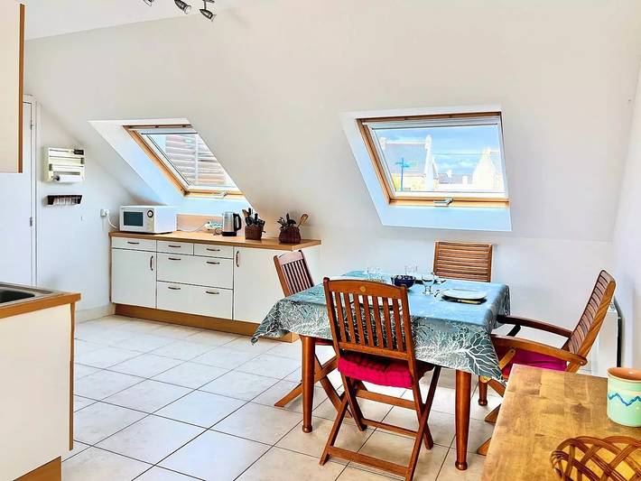 Ganze Wohnung, Etel - Ferienwohnung 3 Zimmer - 65 m2 - Meerblick in Étel, Côte des Mégalithes