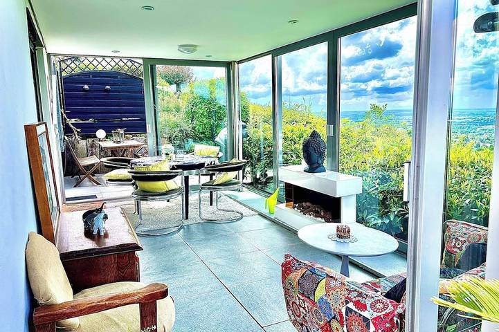 Ganze Wohnung, Ferienwohnung mit Top Aussichtslage zwischen Schwarzwald Vogesen in Bühl-Bühlertal (Baden-Württemberg), Bühl