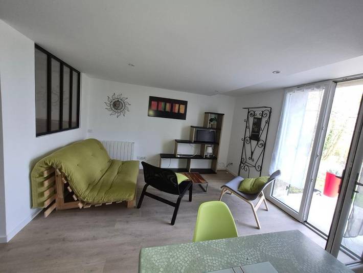 Maison de vacances pour 3 personnes, avec vue ainsi que terrasse et jardin