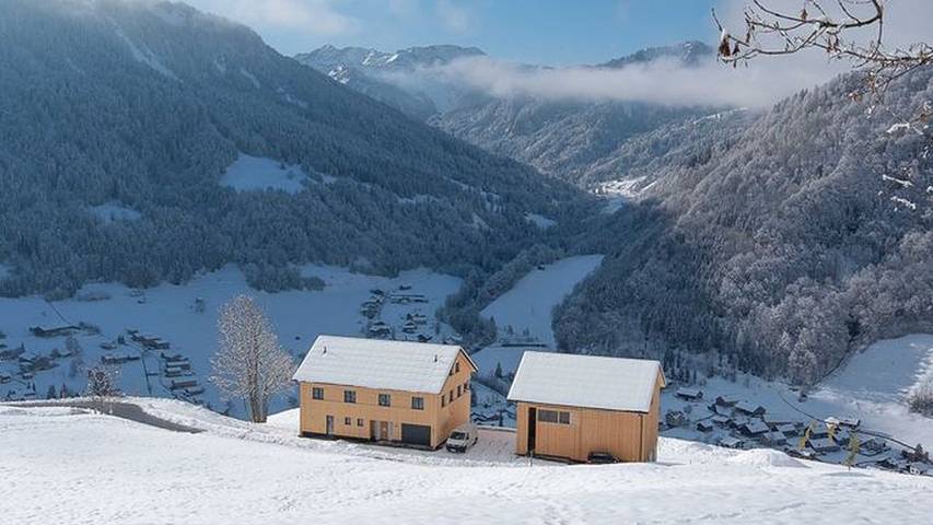 Vakantiewoning voor 5 personen, met tuin en uitzicht, kindvriendelijk in Mellau