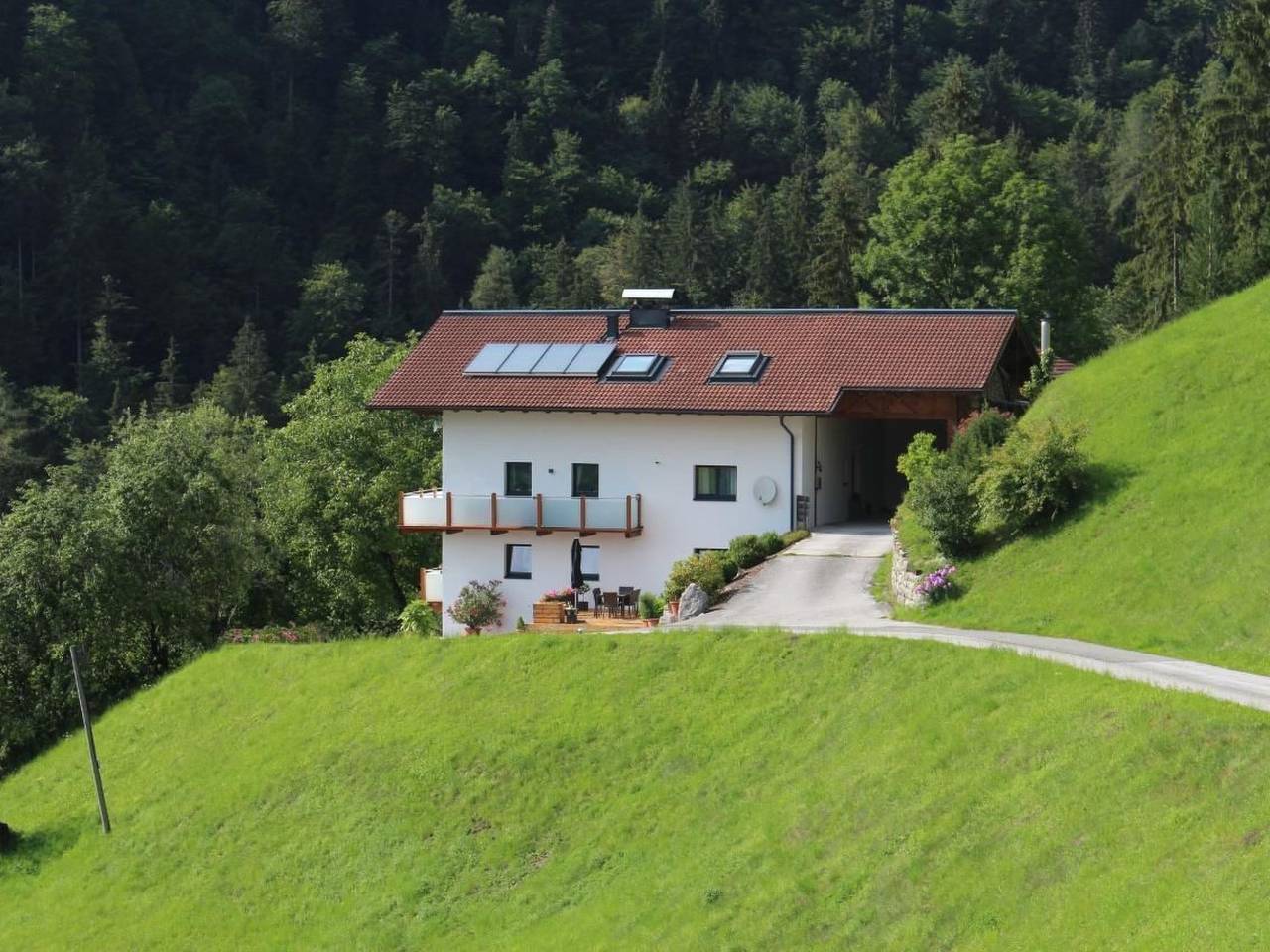 Geheel appartement, Mit Blick auf die Berge in Salzkammergut Mountains, Bad Vigaun