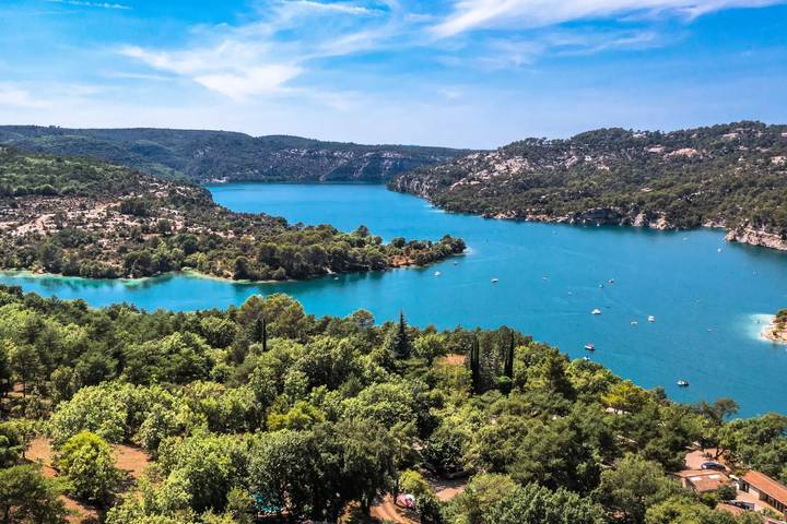 Camping pour 4 personnes, avec Terrasse et Vue