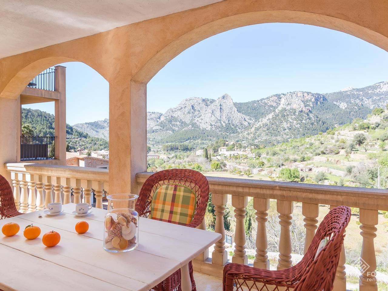 Can Cega - Preciosa casa con terraza y vistas en Bunyola in Buñola, Mallorca Oeste