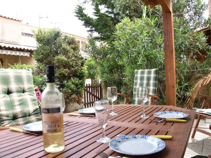 Ferienhaus für 5 Personen, mit Terrasse, mit Haustier in Gruissan