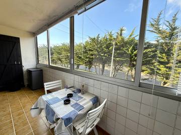 Gîte pour 4 personnes, avec balcon dans Plage des Becs