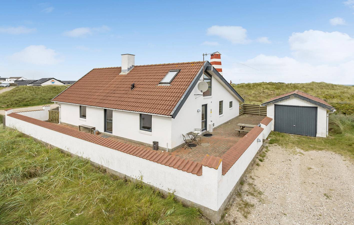 Feriehus for 10 personer med badebasseng in Thisted, Thy nasjonalpark