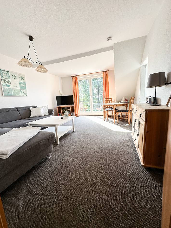 Ferienwohnung für 3 Personen, mit Balkon am Nord-Ostsee-Kanal