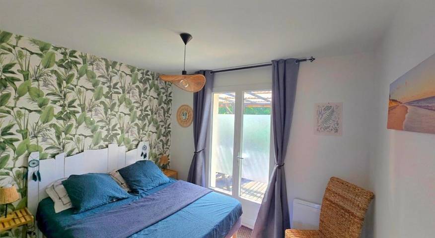 Chambre d’hôte pour 2 personnes, avec terrasse et vue