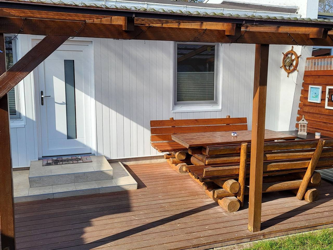 Bungalow nur wenige Schritte vom Meer entfernt in Alt Reddevitz, Mönchgut