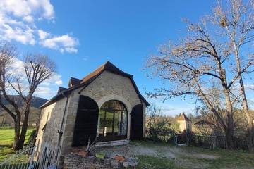 Location de vacances pour 7 personnes, avec jardin à Balaguier-d'Olt
