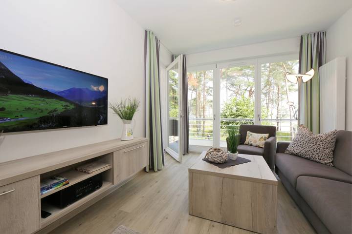 Ferienwohnung für 4 Personen, mit Balkon und Sauna - 1