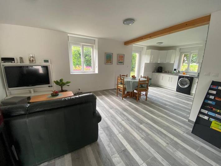 Maison de vacances pour 4 personnes, avec Terrasse ainsi que Jardin et Vue