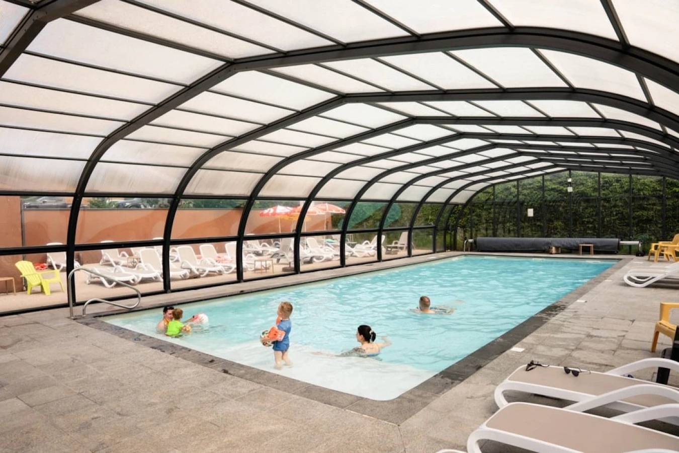 Zecamping 4 étoiles animé piscine couverte mobil-home Tv Lv 35m2 in Granges-Aumontzey, Parc naturel régional des Ballons des Vosges